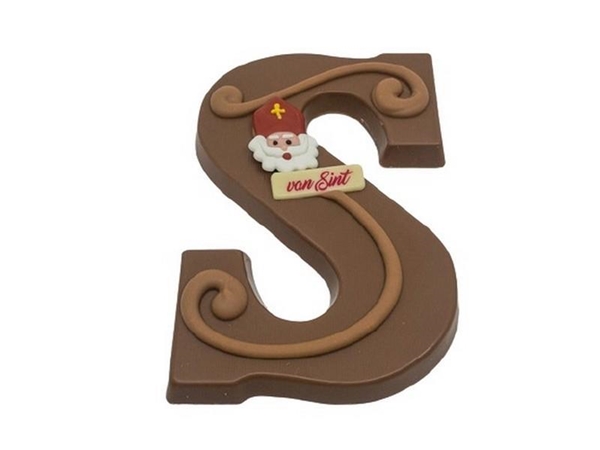 Melk chocolade letter